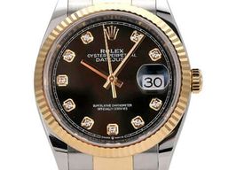 Rolex Datejust 36 126233 (2021) - Black dial 36 mm Steel case