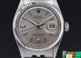 Rolex Datejust 1601 (1972) - Zilver wijzerplaat 36mm Staal