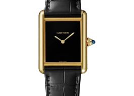 Cartier Tank Louis Cartier WGTA0091 (2025) - Silver dial 26 mm Yellow Gold case