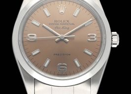 Rolex Air-King 14000M (2001) - Roze wijzerplaat 34mm Staal