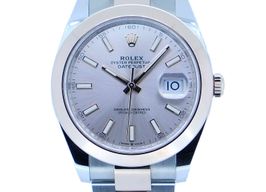 Rolex Datejust 41 126301 (2024) - Roze wijzerplaat 41mm Staal