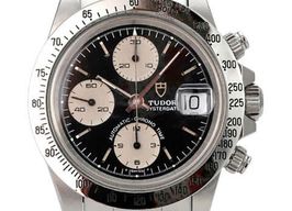 Tudor Oysterdate Big Block 79180 (1991) - Black dial 40 mm Steel case