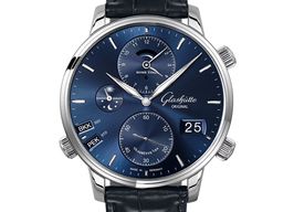 Glashütte Original Senator Cosmopolite 1-89-02-05-02-61 (2024) - Blue dial 44 mm Steel case