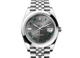 Rolex Datejust 41 126300 (2019) - Grijs wijzerplaat 41mm Staal