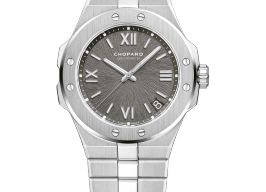 Chopard Alpine Eagle 298600-3002 (2025) - Grijs wijzerplaat 41mm Staal