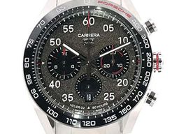 TAG Heuer Carrera Porsche Chronograph Special Edition CBN2A1F.BA0643 (2025) - Grijs wijzerplaat 44mm Staal