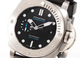 Panerai Luminor Submersible 1950 3 Days Automatic PAM01305 (2021) - Black dial 47 mm Titanium case