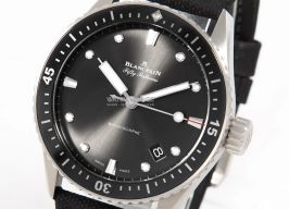 Blancpain Fifty Fathoms Bathyscaphe 5000-1110-B52A (2024) - Grey dial 44 mm Steel case
