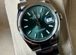 Rolex Datejust 36 126200 (2022) - Green dial 36 mm Steel case