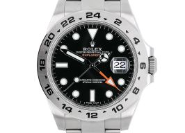 Rolex Explorer II 216570 (2020) - Black dial 42 mm Steel case