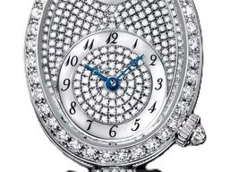 Breguet Reine de Naples 8928BB/8D/944/DD0D (2026) - Zilver wijzerplaat 25mm Witgoud