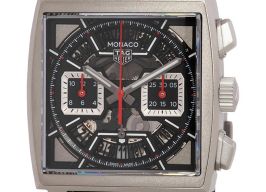 TAG Heuer Monaco CBL2183.FT6236 (2024) - Transparant wijzerplaat 39mm Titanium