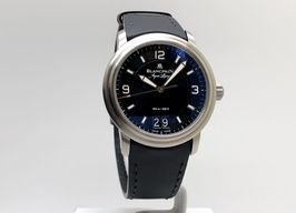 Blancpain Léman 2850B-1130A-64B (2011) - Black dial 40 mm Steel case