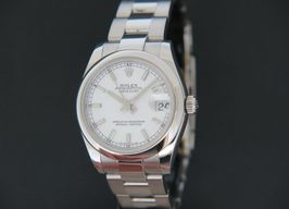 Rolex Datejust 31 178240 (2008) - White dial 31 mm Steel case