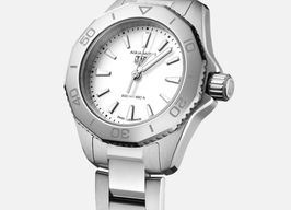 TAG Heuer Aquaracer Lady WBP1411.BA0622 (2024) - White dial 30 mm Steel case