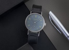 NOMOS Tangente 179.S16 (Unknown (random serial)) - Grey dial 38 mm Steel case