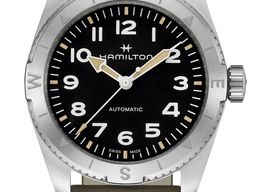 Hamilton Khaki Field H70225830 (2026) - Zwart wijzerplaat 37mm Staal