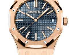 Audemars Piguet Royal Oak Selfwinding 15510OR.OO.1320OR.03 (2025) - Blue dial 41 mm Rose Gold case