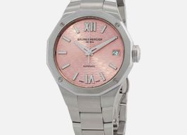 Baume & Mercier Riviera M0A10675 (2025) - Roze wijzerplaat 33mm Staal