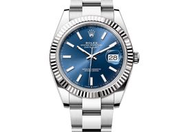 Rolex Datejust 41 126334 (2025) - Blue dial 41 mm Steel case