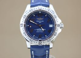Breitling Colt Automatic A17050 (1999) - Blue dial 38 mm Steel case