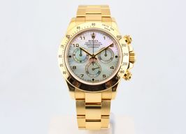 Rolex Daytona 116528 (2009) - Parelmoer wijzerplaat 40mm Geelgoud