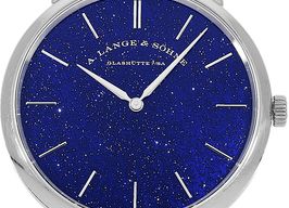 A. Lange & Söhne Saxonia 205.086 (2022) - Blue dial 37 mm White Gold case