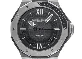 Baume & Mercier Riviera M0A10717 (2025) - Grey dial 42 mm Steel case