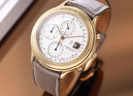 Audemars Piguet Huitième 25644 (Unknown (random serial)) - Silver dial 40 mm Yellow Gold case