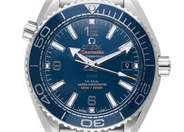 Omega Seamaster Planet Ocean 215.30.44.21.03.001 (2022) - Blauw wijzerplaat 44mm Staal