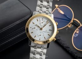 Eterna Kontiki 674.1501.47S (1995) - Wit wijzerplaat 39mm Goud/Staal