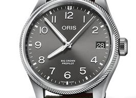 Oris Big Crown ProPilot Date 01 751 7761 4063-07 3 20 03LC (2023) - Grey dial 41 mm Steel case