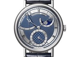 Breguet Classique 7137BB/Y5/9VU (2025) - Blue dial 40 mm White Gold case