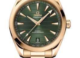 Omega Seamaster Aqua Terra 220.50.41.21.10.001 (2026) - Groen wijzerplaat 41mm Geelgoud