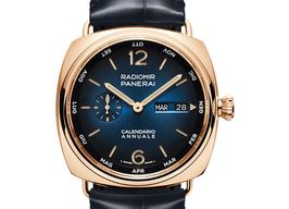 Panerai Radiomir PAM01363 (2025) - Blue dial 45 mm Red Gold case