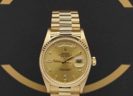 Rolex Day-Date 36 18038 (1987) - Gold dial 36 mm Yellow Gold case