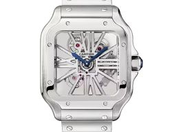 Cartier Santos WHSA0015 (2026) - Transparant wijzerplaat 40mm Staal