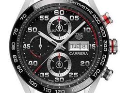 TAG Heuer Carrera Calibre 16 CBN2A1AA.FT6228 (2026) - Black dial 44 mm Steel case