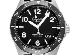 Glashütte Original SeaQ Panorama Date 1-36-13-01-80-33 (2025) - Zwart wijzerplaat 43mm Staal