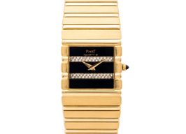 Cartier Tortue 2496C (Unknown (random serial)) - White dial 43 mm Yellow Gold case