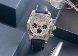 Breitling Chronomat 44 Airborne AB01154G/G786 (Unknown (random serial)) - Silver dial 44 mm Steel case
