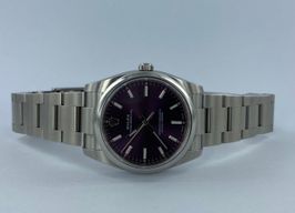 Rolex Oyster - (2020) - Purple dial 34 mm Steel case