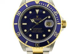 Rolex Submariner Date 16613LB (1997) - Blue dial 40 mm Gold/Steel case