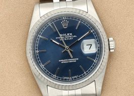 Rolex Datejust 36 16234 (1996) - Blauw wijzerplaat 36mm Staal