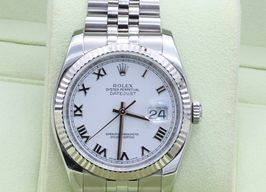 Rolex Datejust 36 116234 (Unknown (random serial)) - White dial 36 mm Steel case