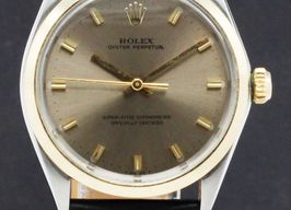 Rolex Oyster Perpetual 1002 (1968) - Grey dial 34 mm Gold/Steel case