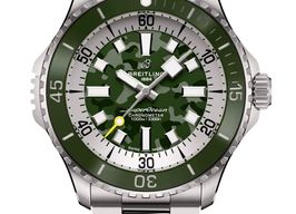 Breitling Superocean 46 E10379D31L1E1 (2024) - Green dial 47 mm Titanium case