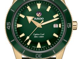 Rado HyperChrome Captain Cook R32504315 (2024) - Green dial 42 mm Bronze case