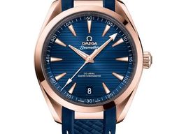 Omega Seamaster Aqua Terra 220.52.41.21.03.001 (2025) - Blue dial 41 mm Rose Gold case