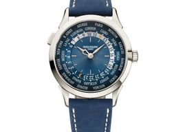 Patek Philippe World Time 5230P-001 (2024) - Blue dial 39 mm Platinum case